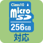 microSDカード 256GB　対応